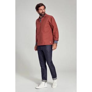 76840-638-camisa-heritage-armor-lux-guilvinec-marron-oxido