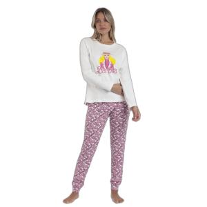 62955-0-000004-pijama-de-manga-larga-mujer-barbie-chic-crudo