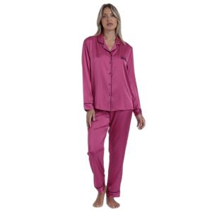 62958-0-000253-pijama-abierto-de-manga-larga-de-saten-para-mujer-barbie-vintage-fucsia