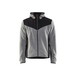 594025369099-5940-sudadera-softshell-blaklader-heather-gris-negro