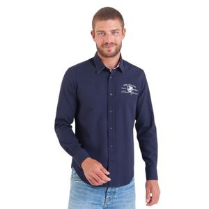 52707-b-marine-camisa-de-manga-larga-en-tejido-de-fantasia-con-detalles-en-contraste-camberabero-b-marino