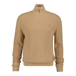 8050265-296-sudadera-1-2-cremallera-gant-marino-ribbed-caqui-melange