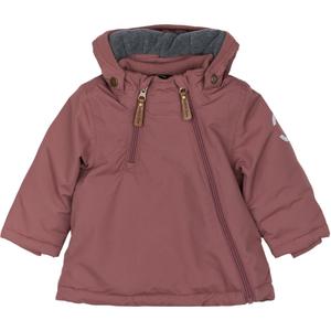 1669ml-1-rose-brown-chaqueta-con-capucha-para-bebe-mikk-line-solid-marron-rosa