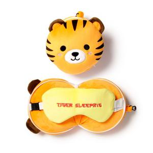 cush275-cojin-de-viaje-2-en-1-mullido-restazz-tigre-con-antifaz-puckator-amarillo-15x28x6-cm