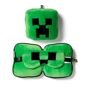 cush306-cojin-de-viaje-2-en-1-de-peluche-creeper-restazz-con-antifaz-puckator-verde-15-5x15-5x8-5-cm