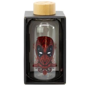 8412497119608-botella-de-vidrio-stor-marvel-deadpool-transparente-620-ml