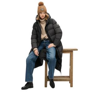 w5011735a-a4o-plumifero-largo-de-mujer-superdry-rip-stop-a-cuadros-negros