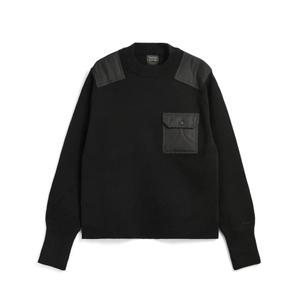 taion-kn100pml-1-black-chaqueta-corta-estilo-militar-taion-negro