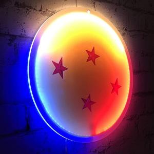3760158114161-lampara-de-pared-teknofun-dragon-ball-z-naranja-30-cm