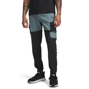 6004966-002-pantalon-de-chandal-con-bolsillo-cargo-under-armour-tech-utility-woven-black-jasper-blue-black